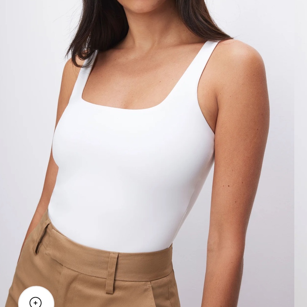 Good American Sculpting Modern Tank Bodysuit NWT Size Large